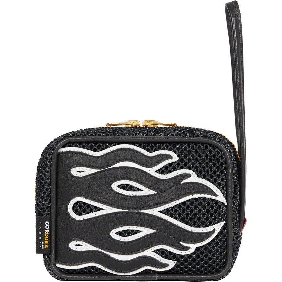Supreme Supreme Vanson Leathers Cordura Mesh Wrist Bag (SS22) - Black - $128