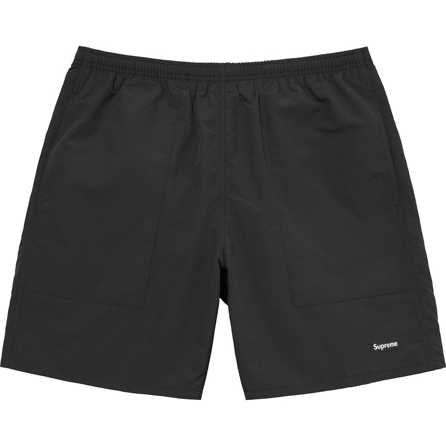 Supreme Nylon Water Short (SS22) - Black - $110