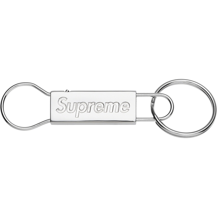 Supreme Clip Keychain (SS22) - Silver - $28