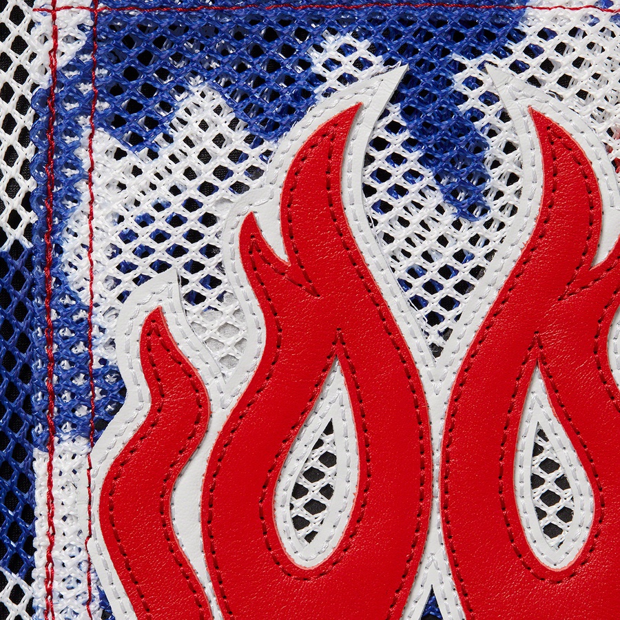 Supreme Supreme Vanson Leathers Cordura Mesh Short (SS22) - Red Camo - $468