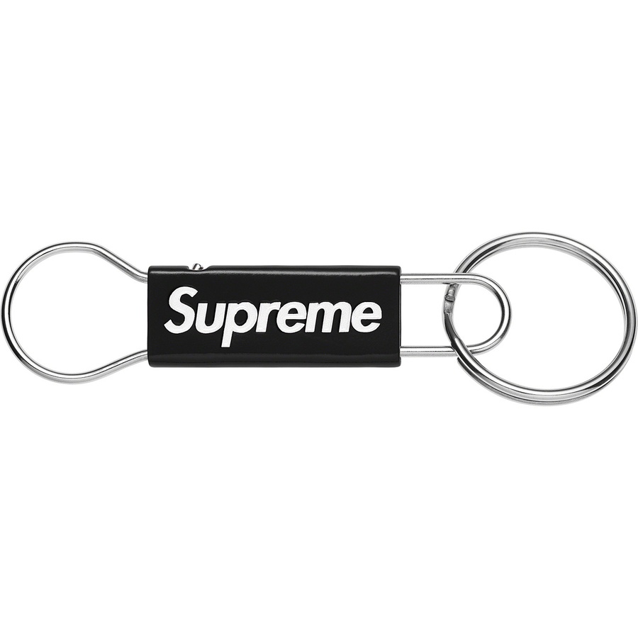 Supreme Clip Keychain (SS22) - Black - $28