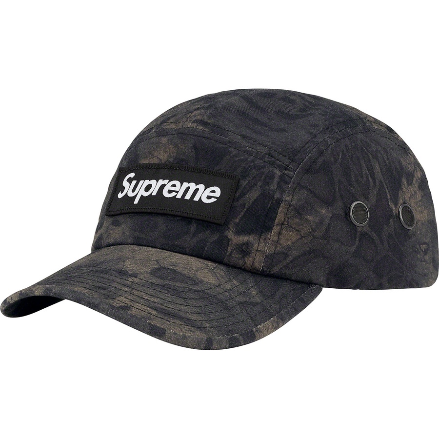 Supreme Military Camp Cap (SS22) - Black Prym1 Camo® - $48