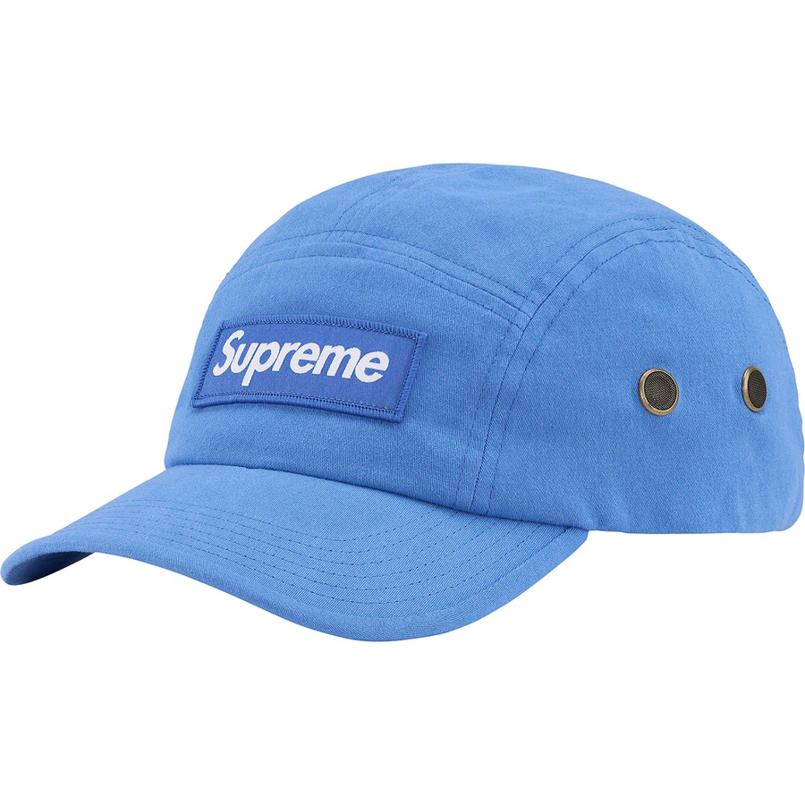 Supreme Military Camp Cap (SS22) - Blue - $48
