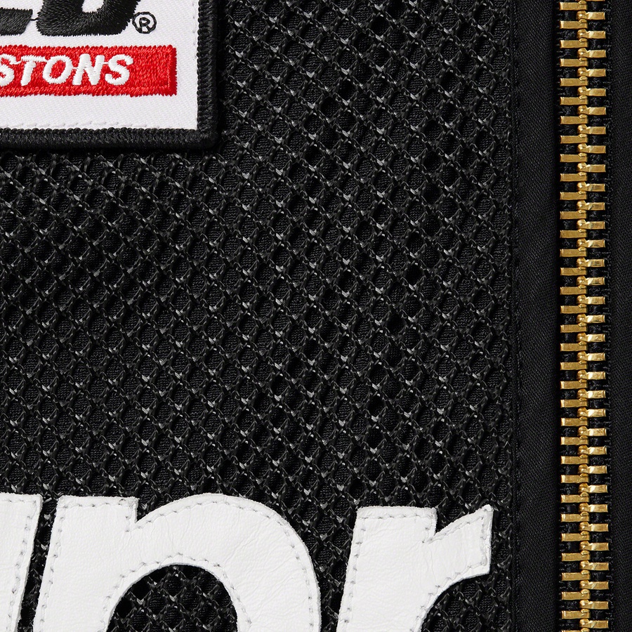 Supreme Supreme Vanson Leathers Cordura Mesh Jacket (SS22) - Black - $898