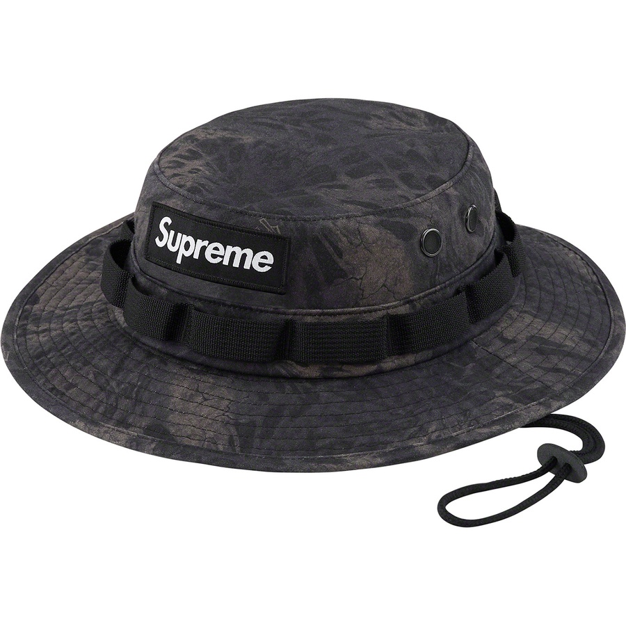 Supreme Military Boonie (SS22) - Black Prym1 Camo® - $60