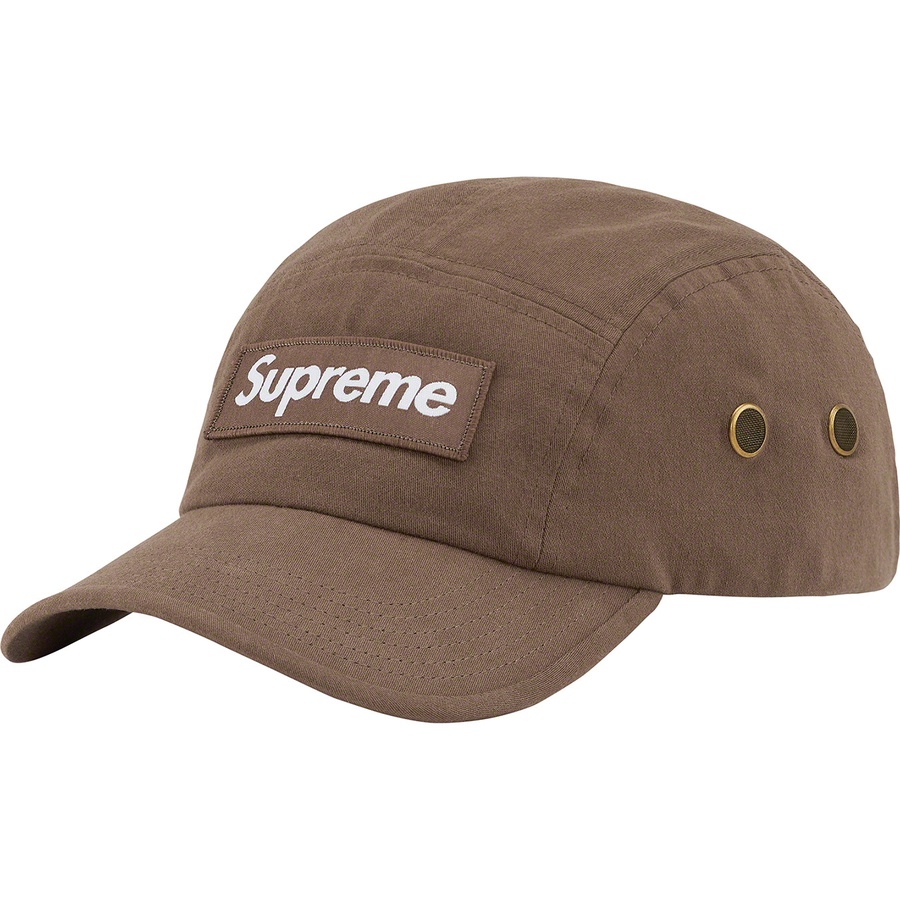 Supreme Military Camp Cap (SS22) - Brown - $48