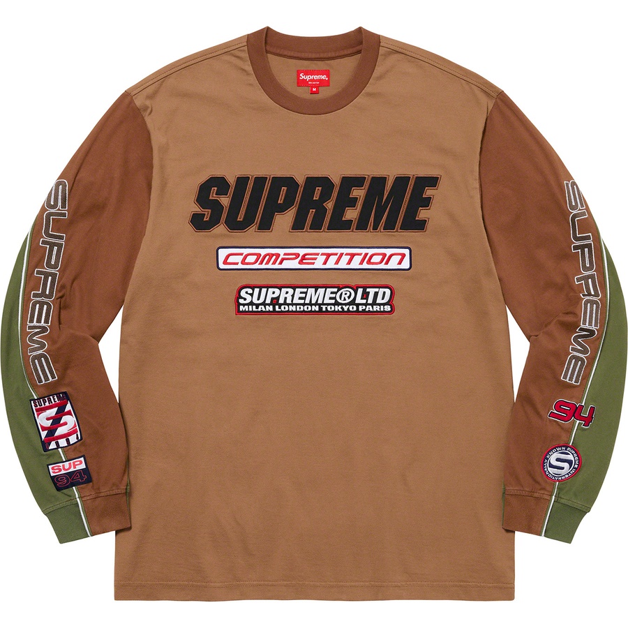Supreme Competition L S Top (SS22) - Tan - $110