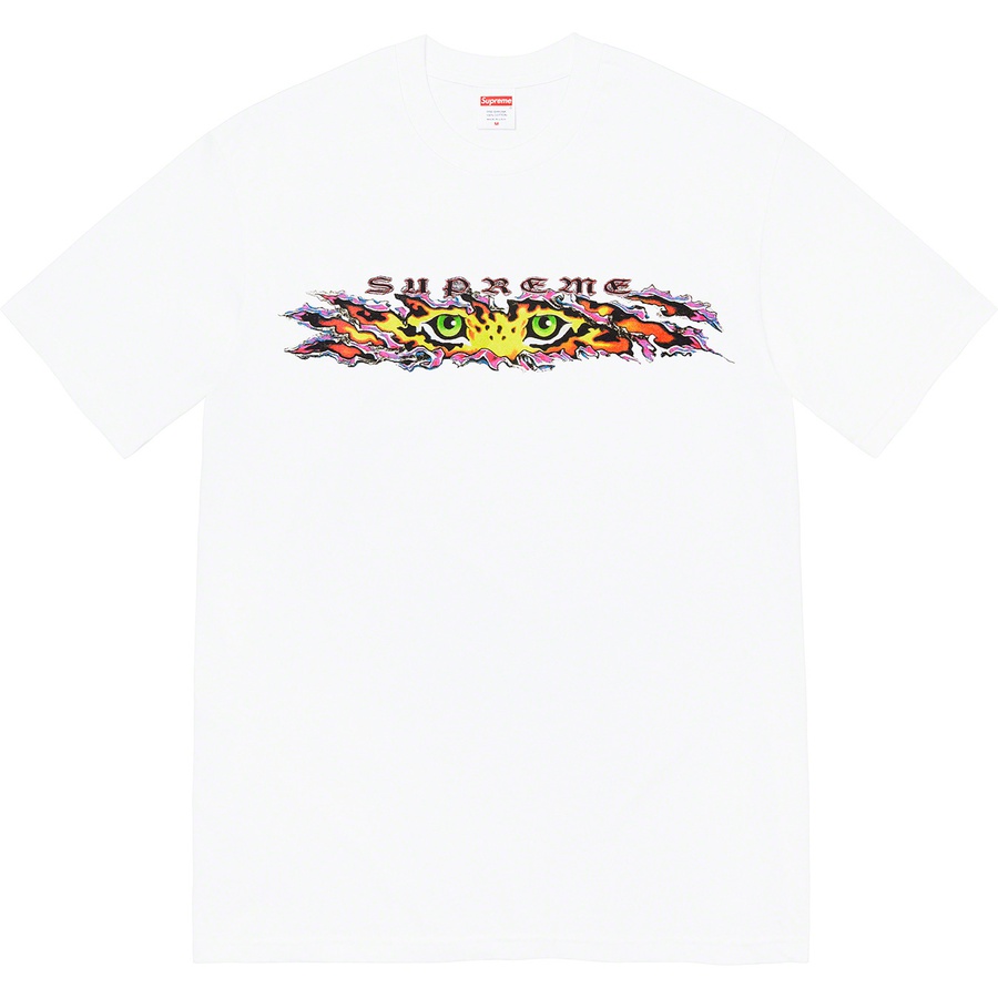 Supreme Eyes Tee (SS22) - White - $40