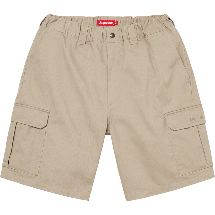 Supreme Cargo Work Short (SS22) - Khaki - $128