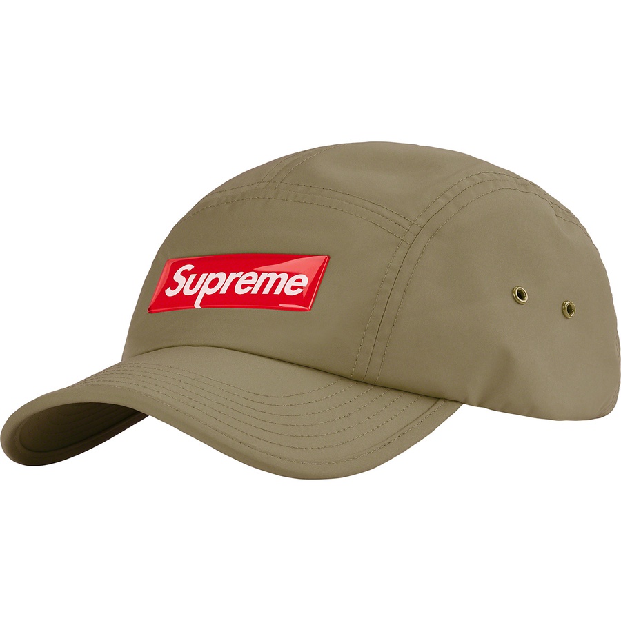 Supreme Inset Gel Camp Cap (SS22) - Light Olive - $54