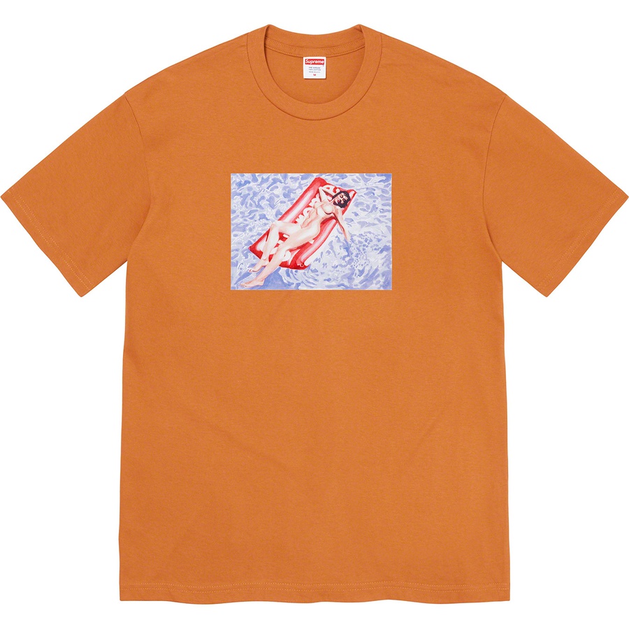 Supreme Float Tee (SS22) - Burnt Orange - $40