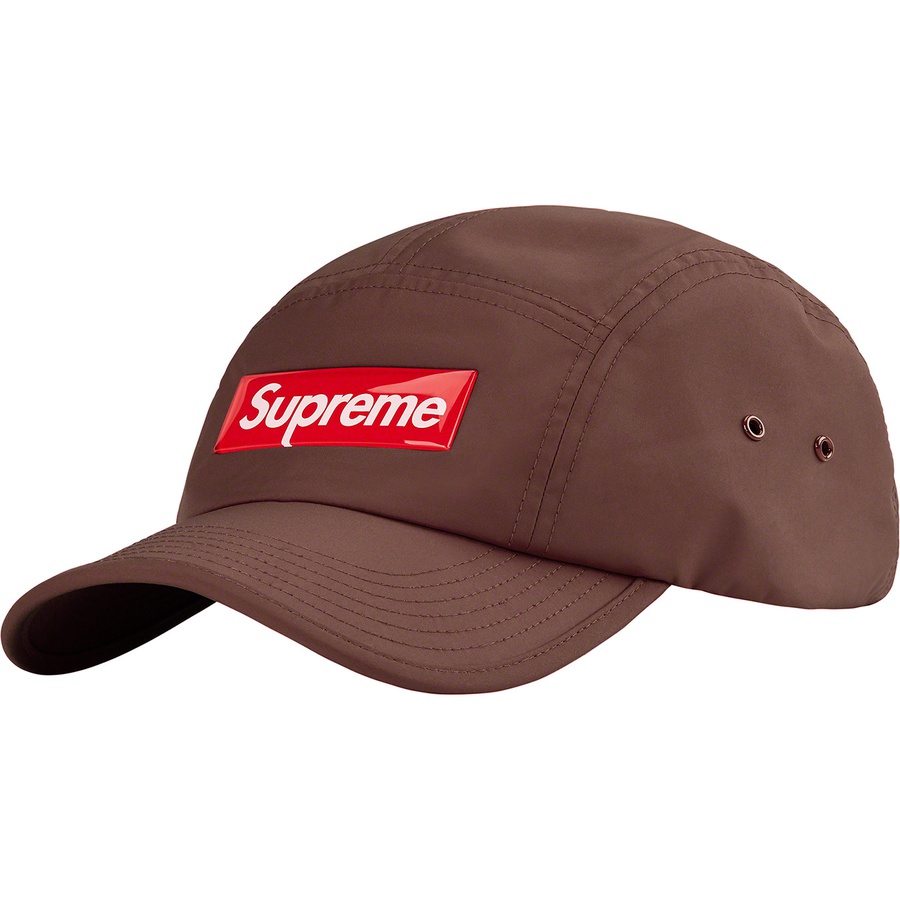 Supreme Inset Gel Camp Cap (SS22) - Brown - $54