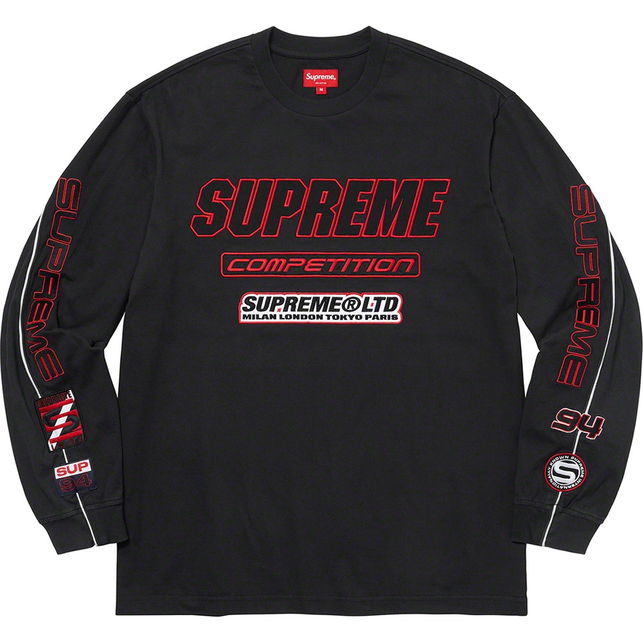 Supreme Competition L S Top (SS22) - Black - $110