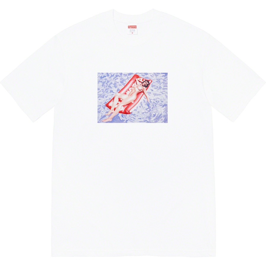Supreme Float Tee (SS22) - White - $40