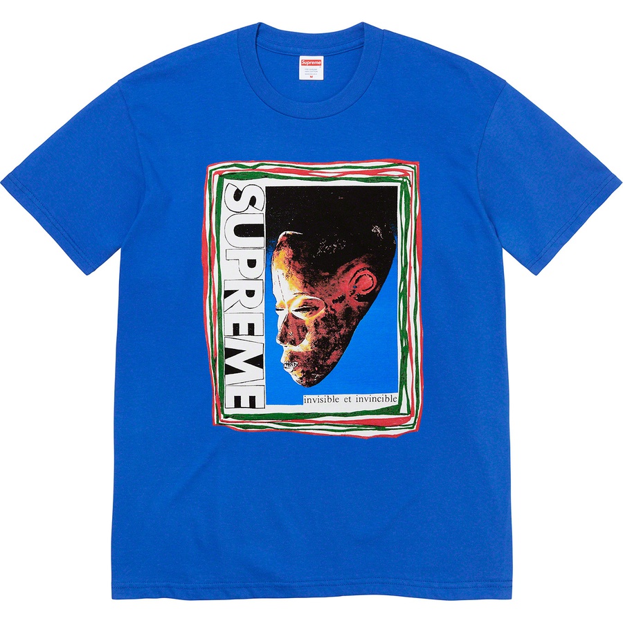 Supreme Mask Tee (SS22) - Royal - $40