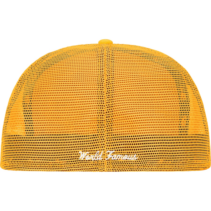 Supreme Box Logo Mesh Back New Era (SS22) - Yellow - $48