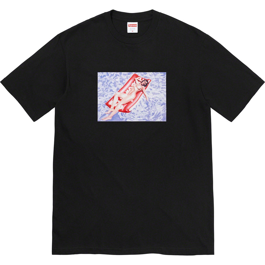 Supreme Float Tee (SS22) - Black - $40