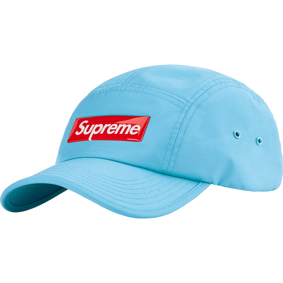 Supreme Inset Gel Camp Cap (SS22) - Cyan - $54