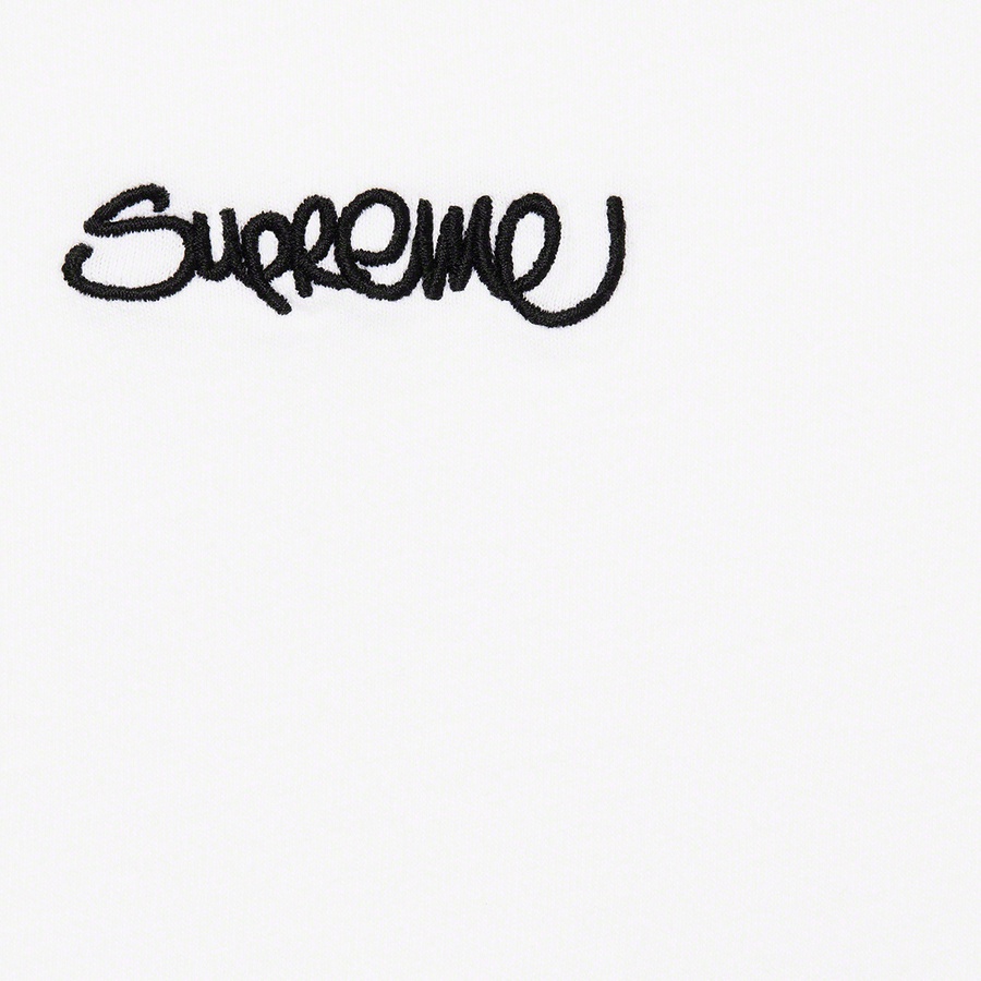 Supreme Washed Handstyle S S Top (SS22) - White - $50