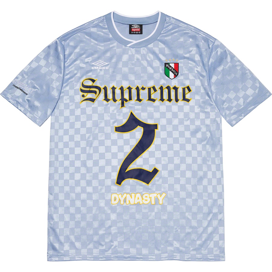 Supreme Supreme Umbro Soccer Jersey (SS22) - Light Blue - $110
