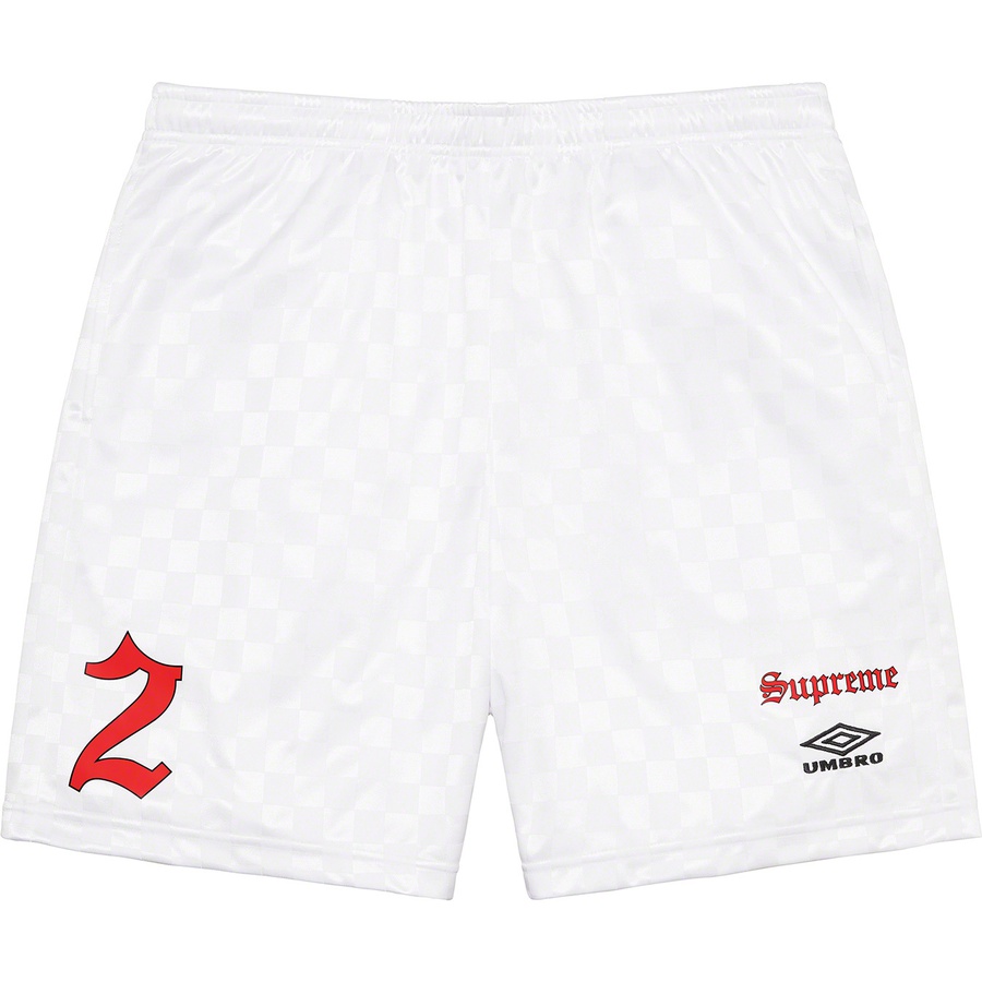 Supreme Supreme Umbro Soccer Short (SS22) - White - $110