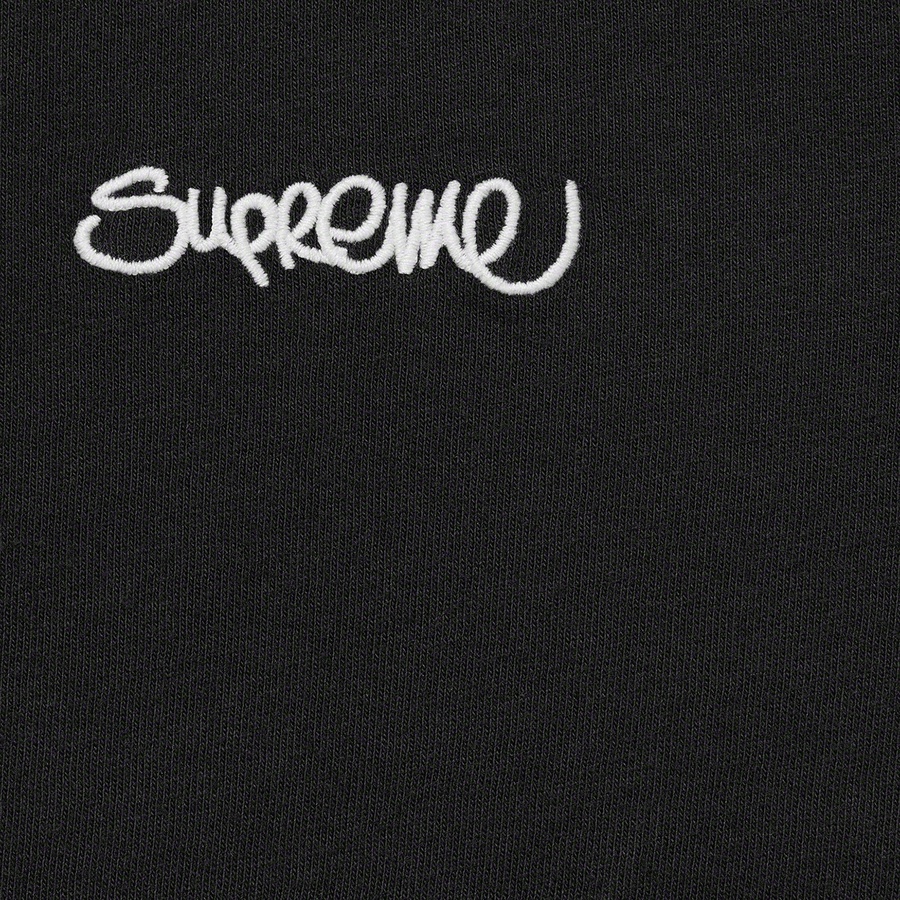 Supreme Washed Handstyle S S Top (SS22) - Black - $50