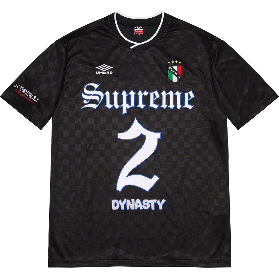 Supreme Supreme Umbro Soccer Jersey (SS22) - Black - $110