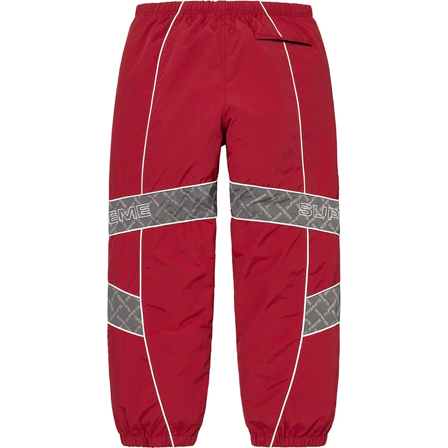 Supreme Jacquard Panel Track Pant (FW22) - Red - $138