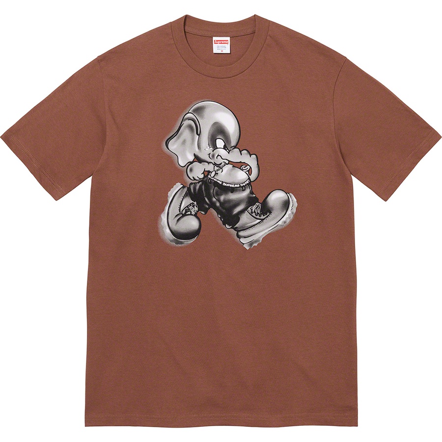 Supreme Elephant Tee (FW22) - Brown - $40