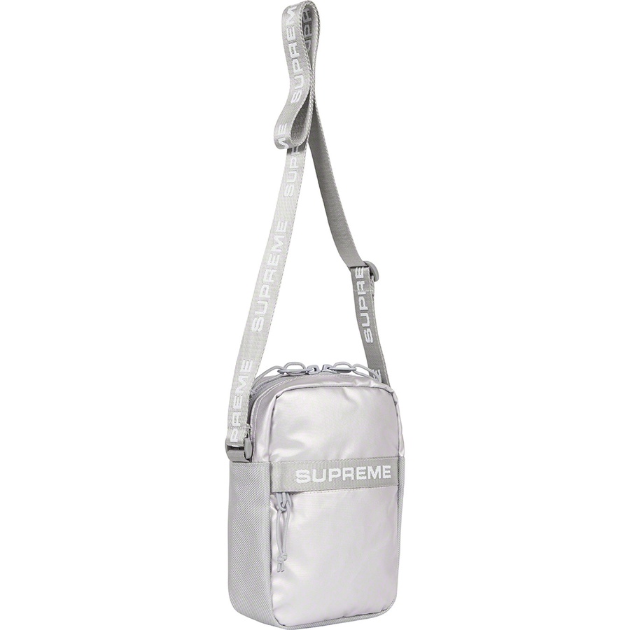 Supreme Shoulder Bag (FW22) - Silver - $54