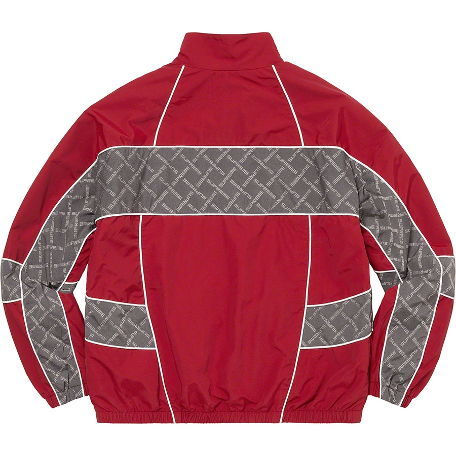 Supreme Jacquard Panel Track Jacket (FW22) - Red - $168
