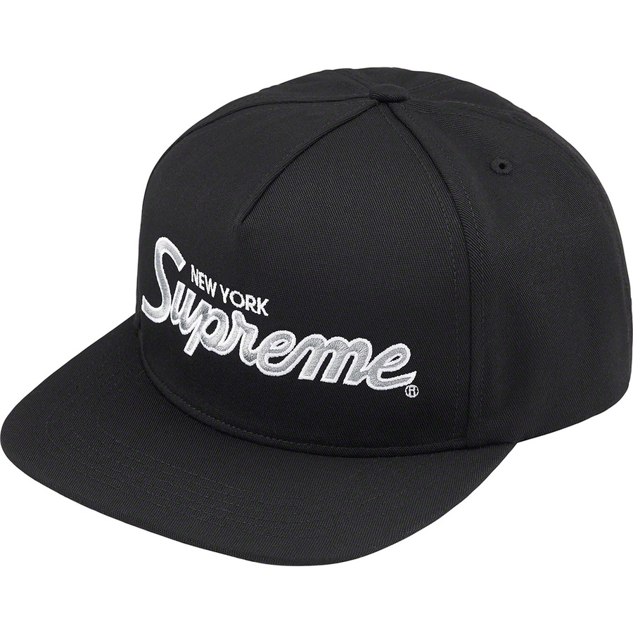 Supreme Classic Team 5-Panel (FW22) - Black - $48