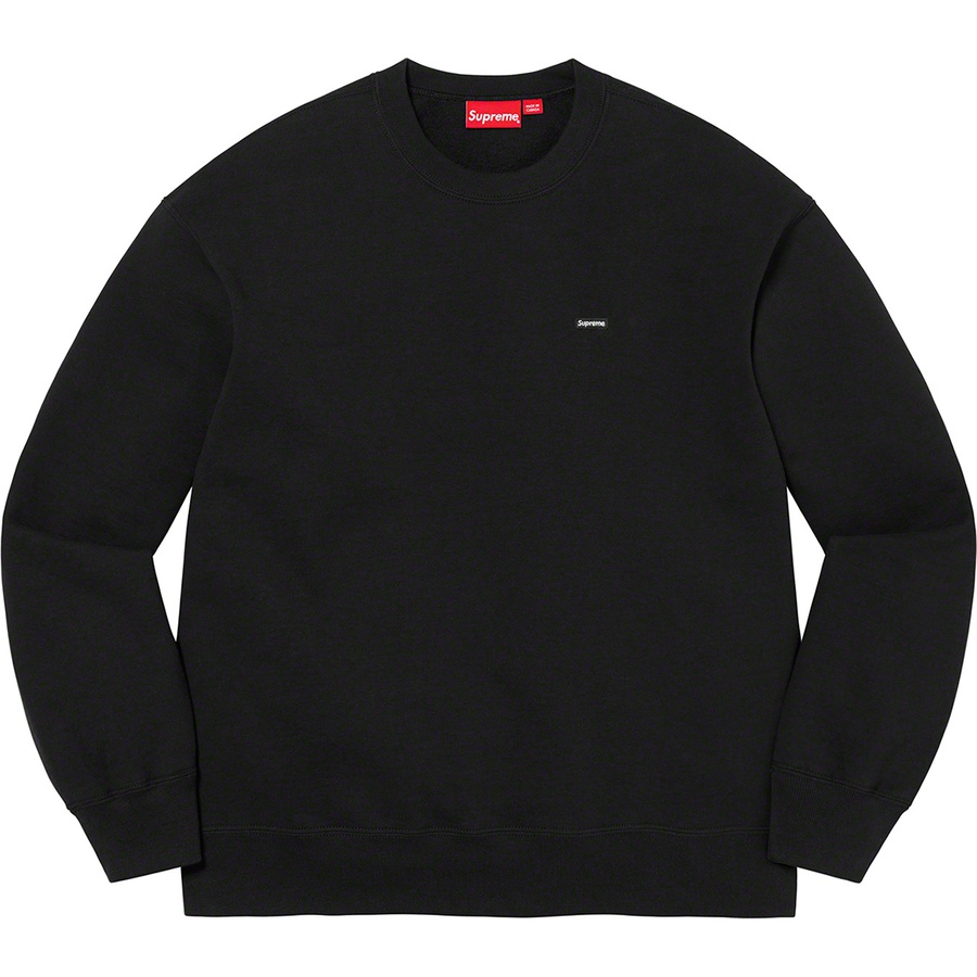 Supreme Small Box Crewneck (FW22) - Black - $138