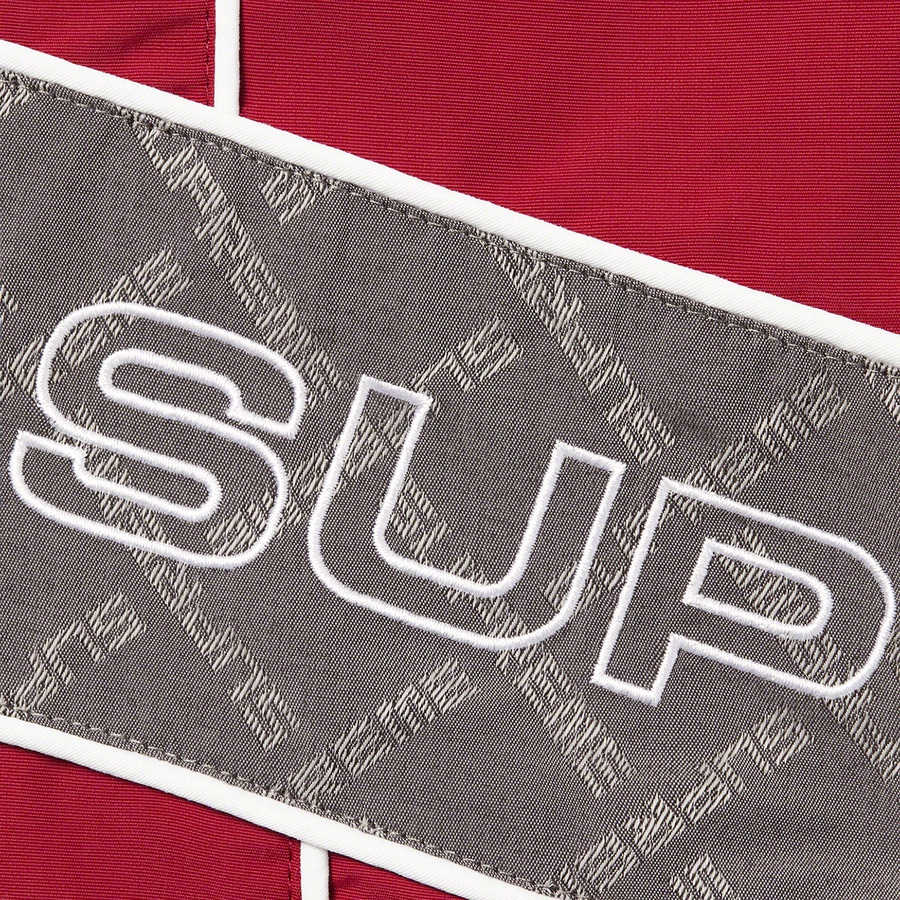 Supreme Jacquard Panel Track Pant (FW22) - Red - $138