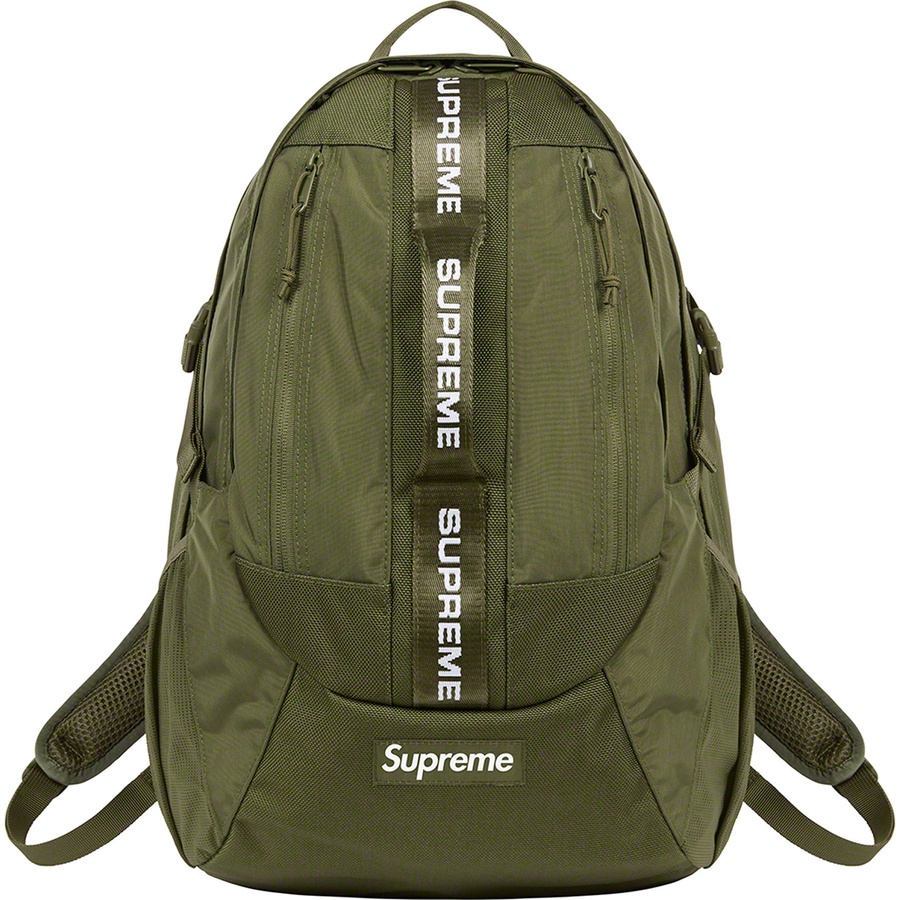 Supreme Backpack (FW22) - Olive - $158
