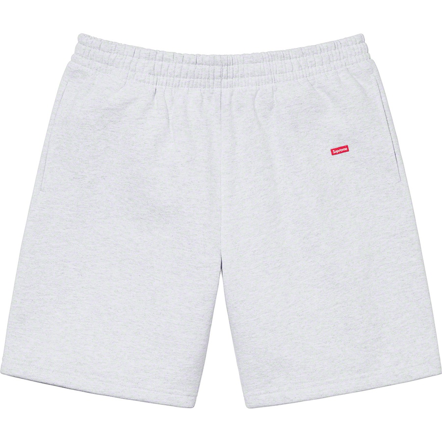 Supreme Small Box Sweatshort (FW22) - Ash Grey - $118