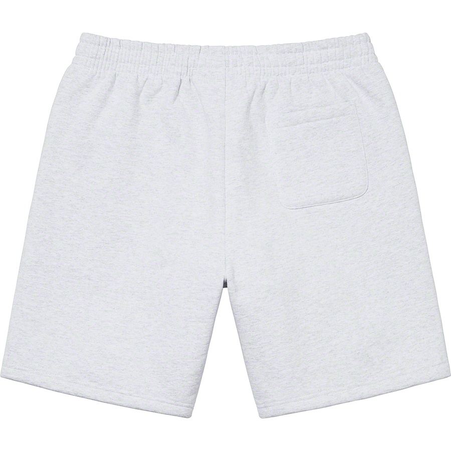 Supreme Small Box Sweatshort (FW22) - Ash Grey - $118