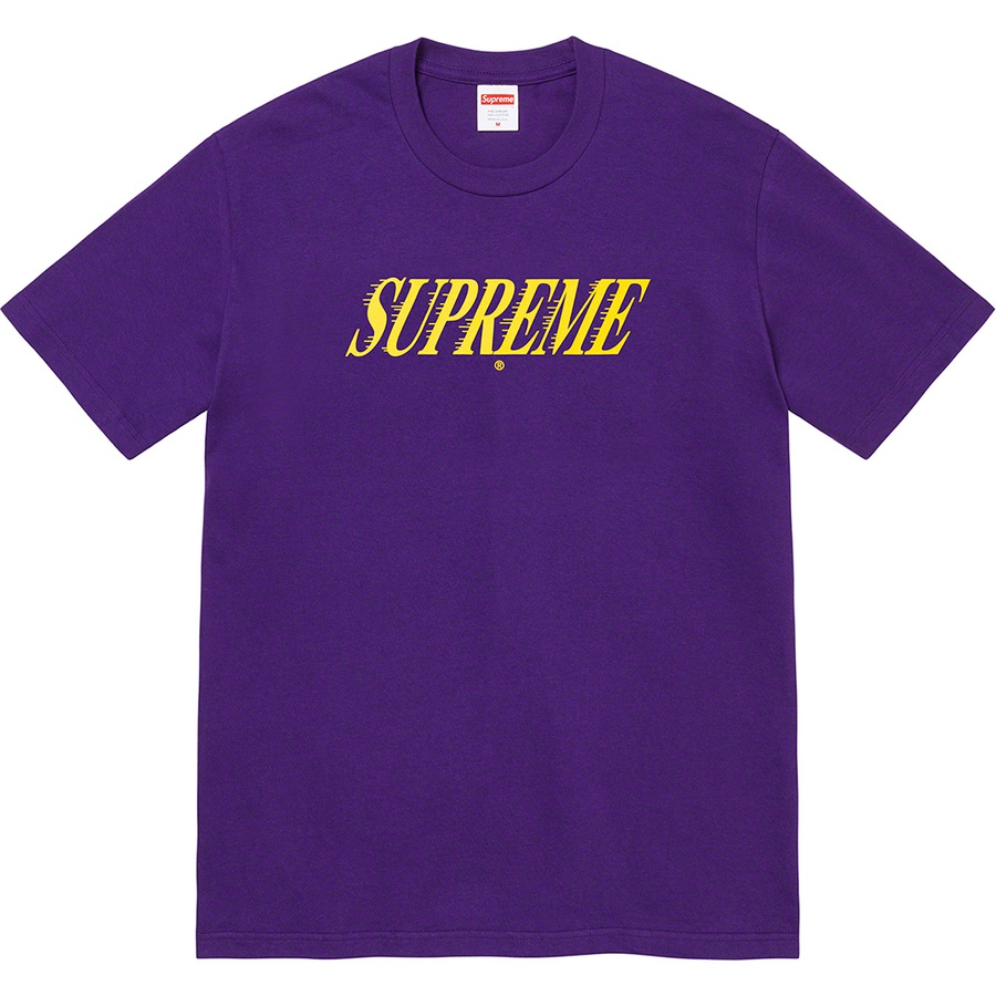 Supreme Slap Shot Tee (FW22) - Purple - $40