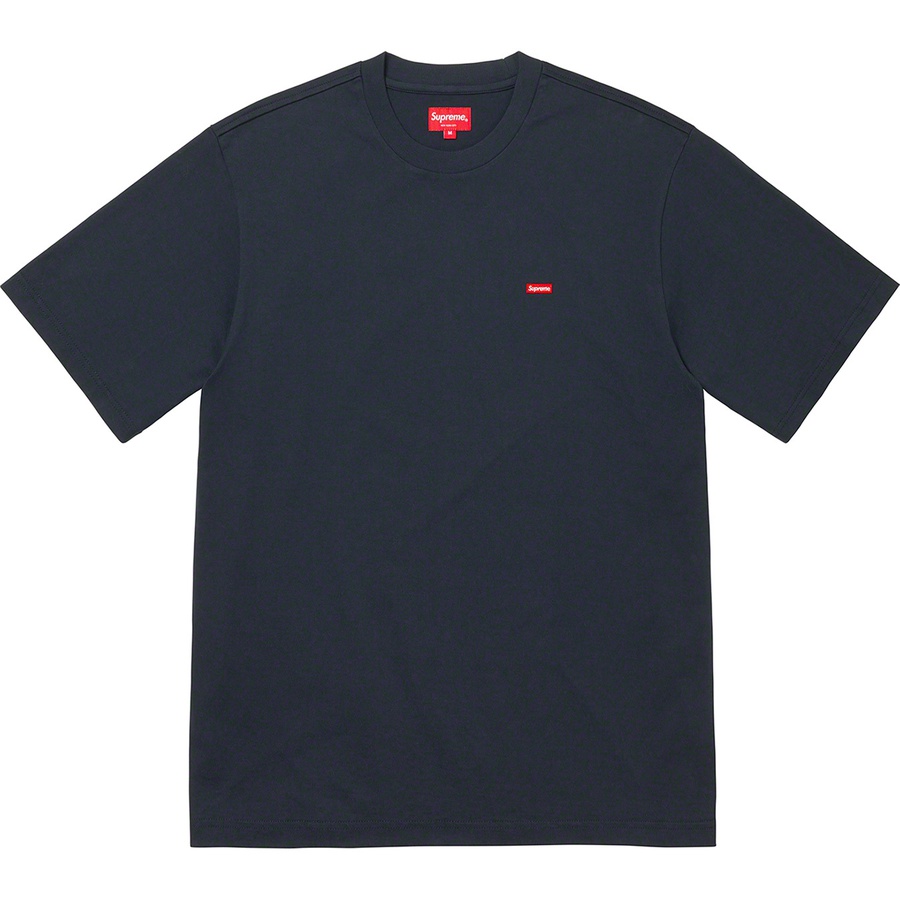 Supreme Small Box Tee (FW22) - Navy - $60