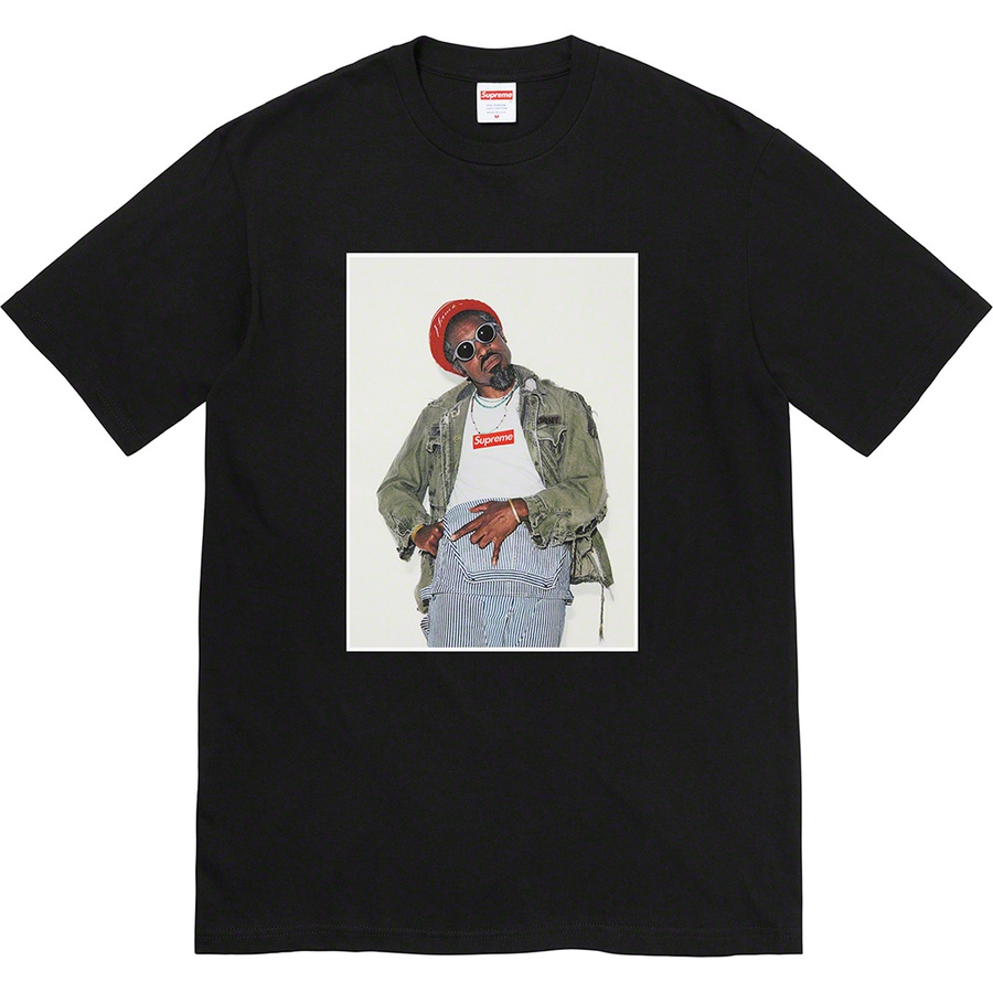 Supreme André 3000 Tee (FW22) - Black - $54
