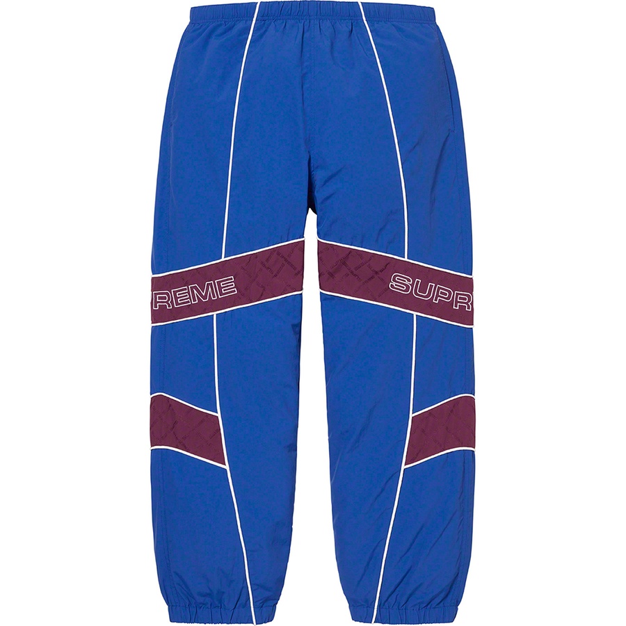 Supreme Jacquard Panel Track Pant (FW22) - Royal - $138