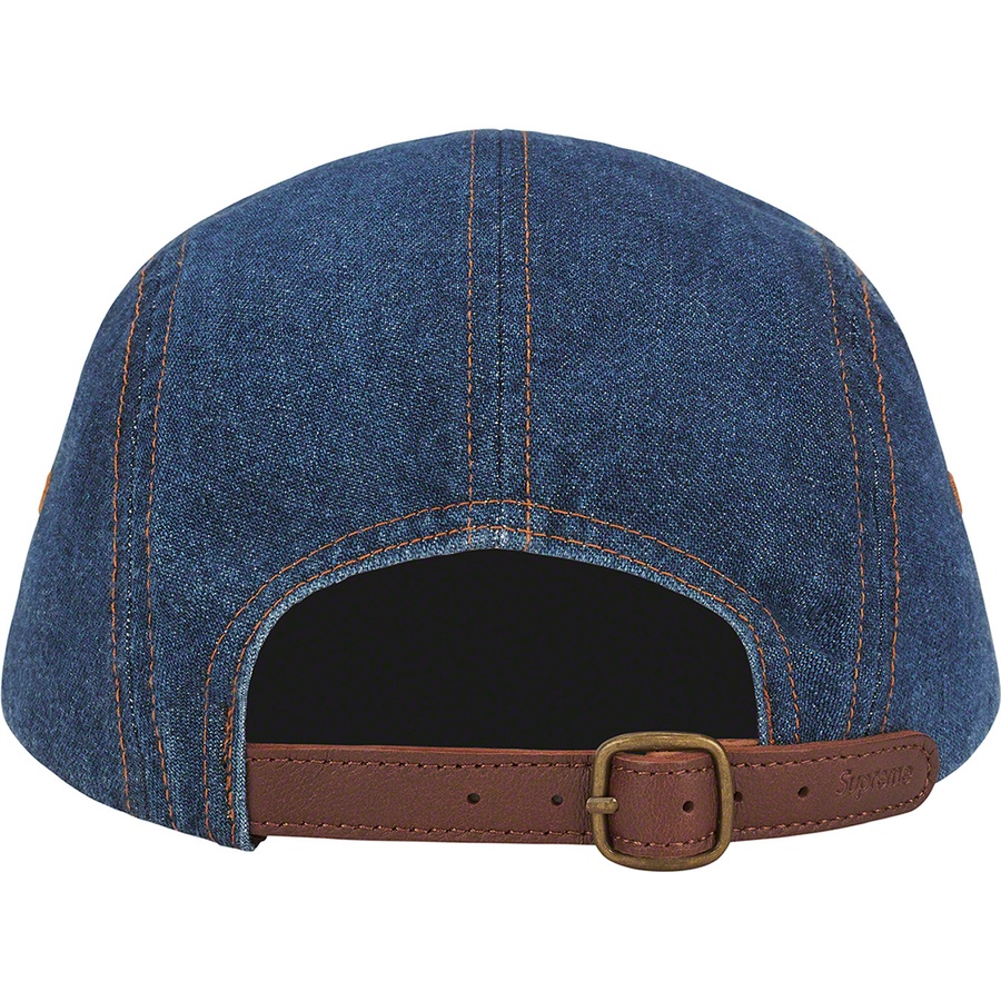 Supreme Washed Chino Twill Camp Cap (FW22) - Denim - $48