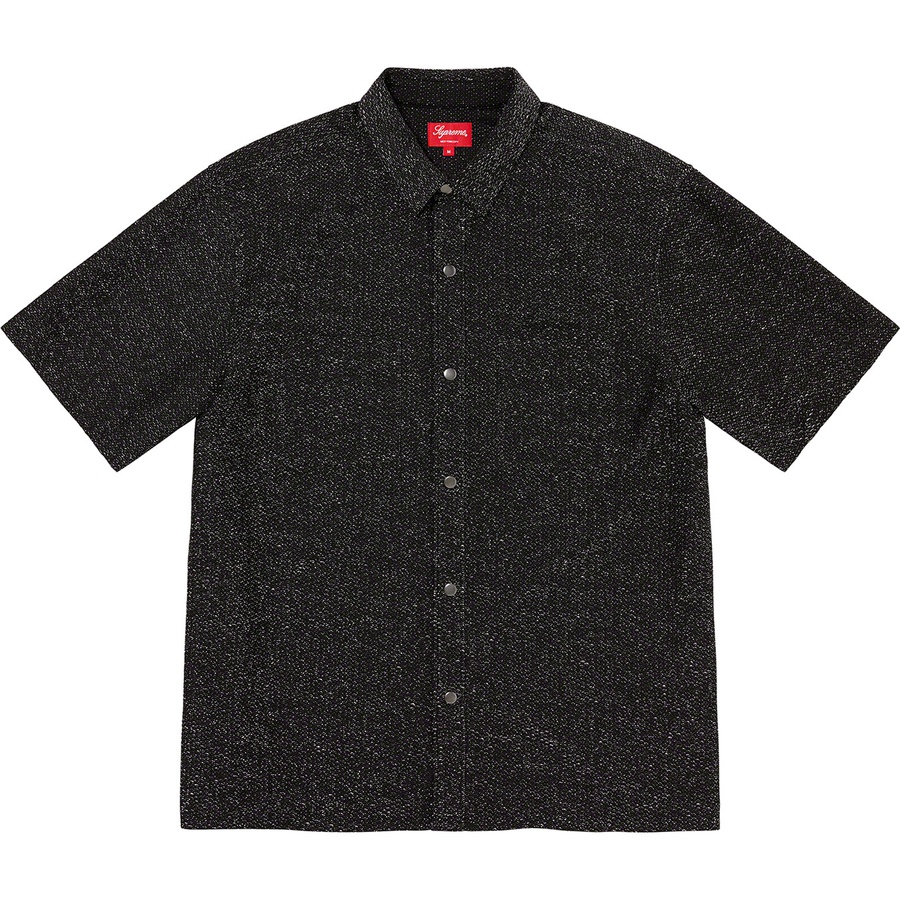 Supreme Lurex S S Shirt (FW22) - Black - $128