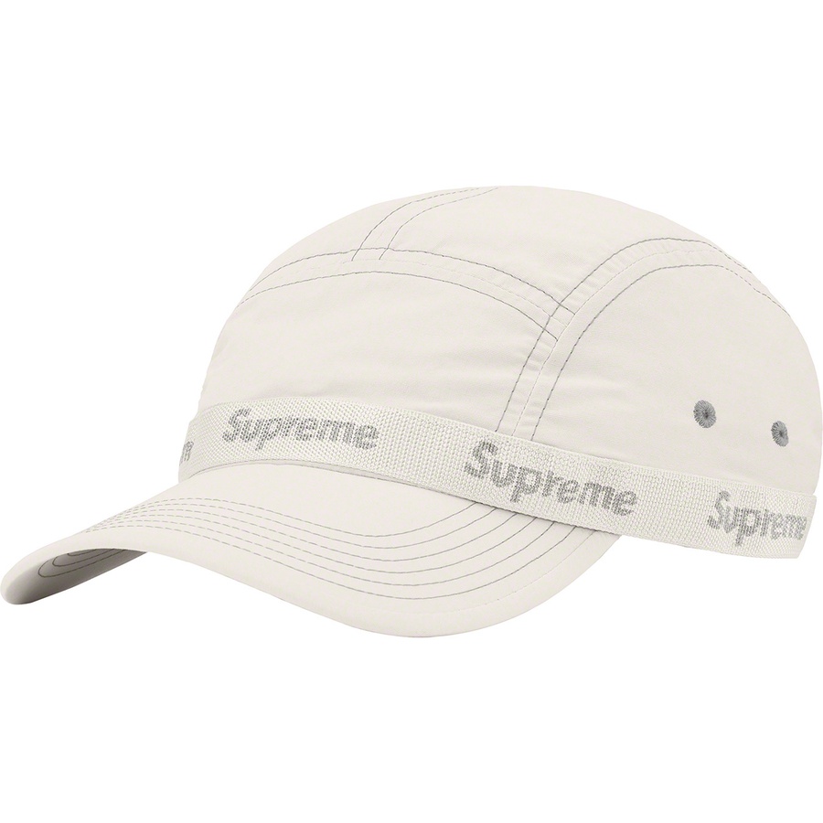 Supreme Webbing Camp Cap (FW22) - Stone - $54