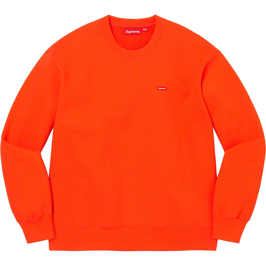 Supreme Small Box Crewneck (FW22) - Bright Orange - $138
