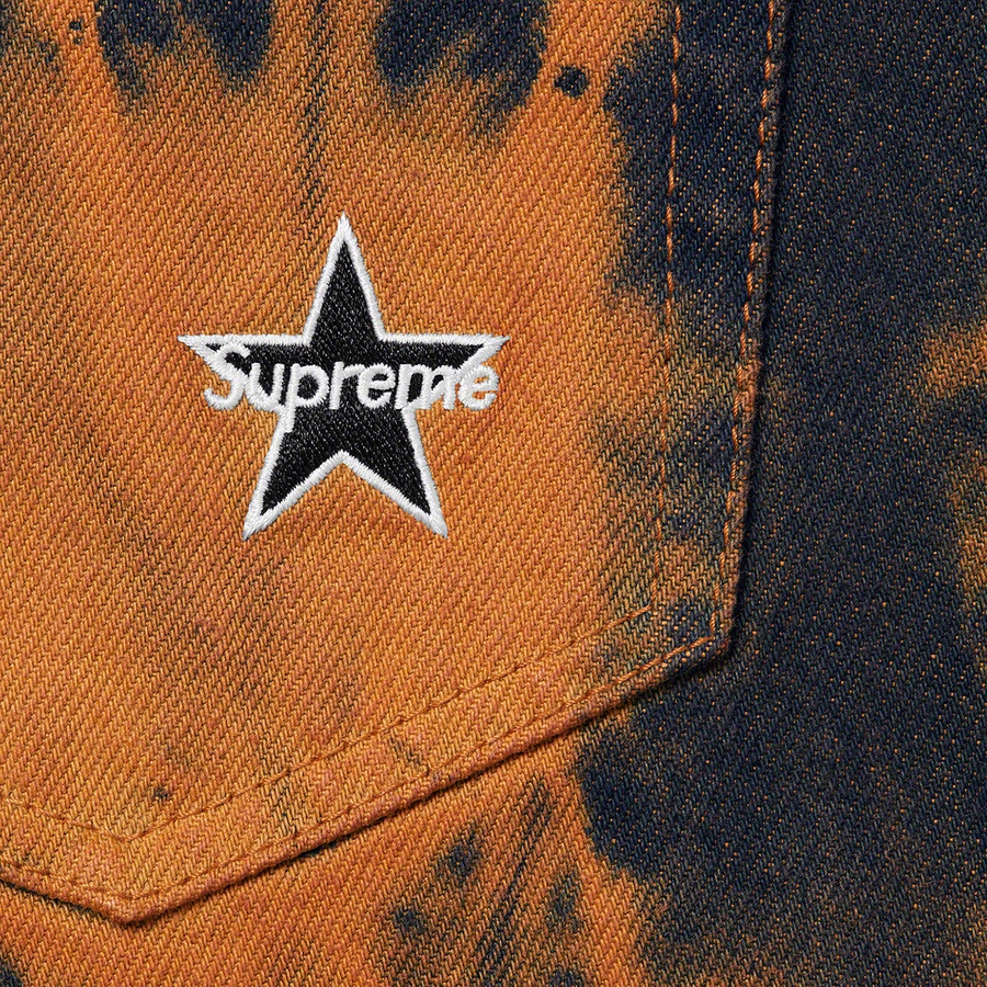 Supreme Regular Jean (FW22) - Dyed Rust - $158