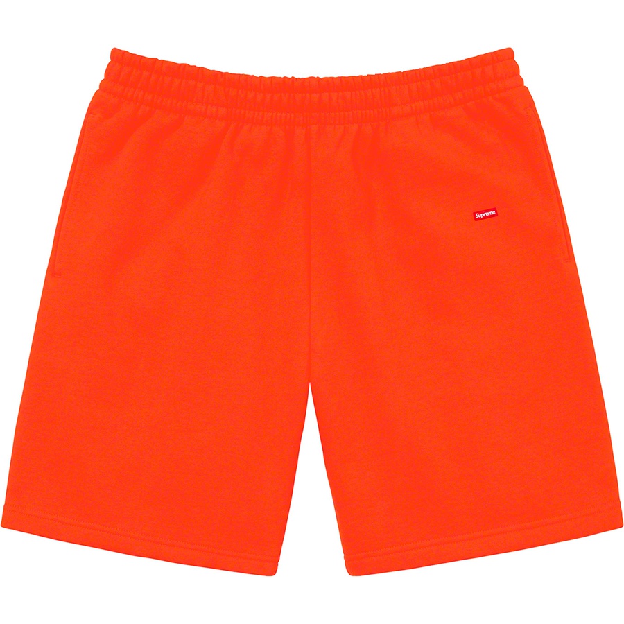 Supreme Small Box Sweatshort (FW22) - Bright Orange - $118