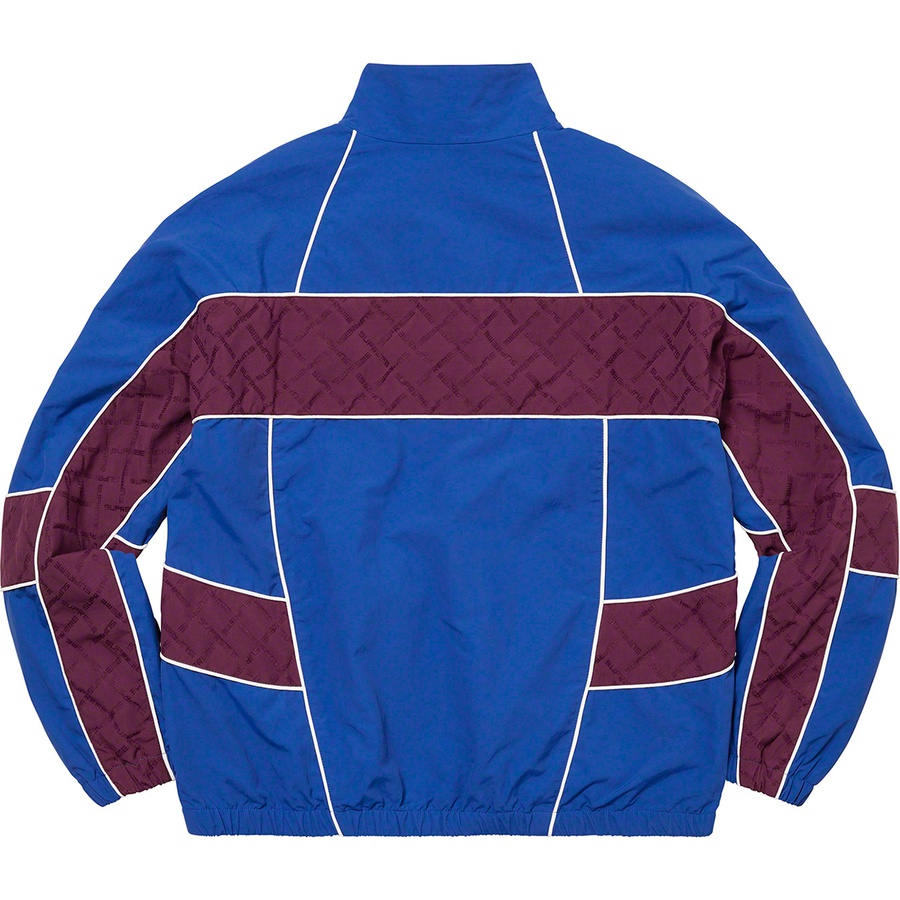 Supreme Jacquard Panel Track Jacket (FW22) - Royal - $168