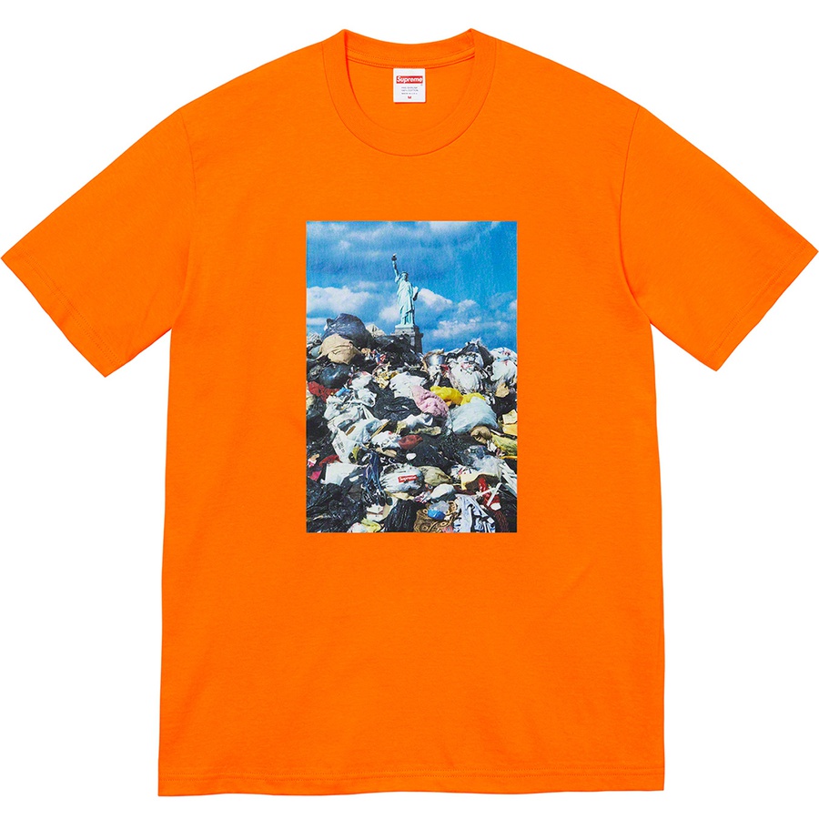 Supreme Trash Tee (FW22) - Orange - $40