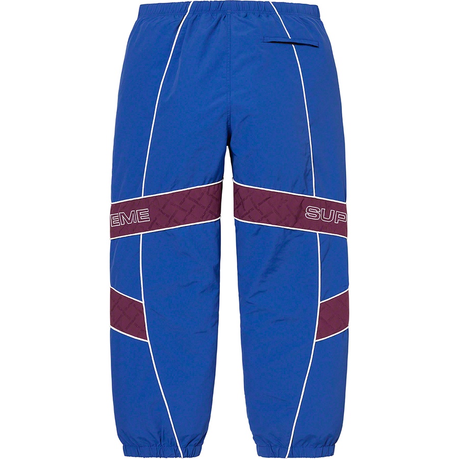 Supreme Jacquard Panel Track Pant (FW22) - Royal - $138